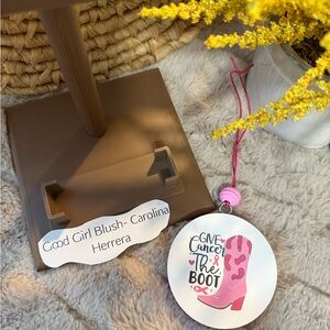 Good Girl Blush- Pink Boot Cancer Awareness Car Freshie 🎀👢